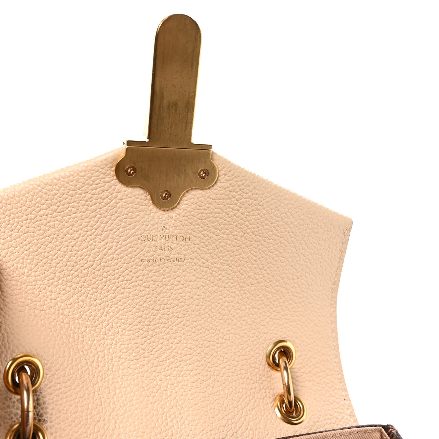 Damier Ebene Clapton Backpack Creme