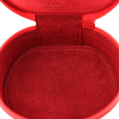 Louis Vuitton Epi Ecrin Bijoux 10cm Jewelry Box Case Red 5 of 6