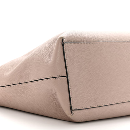 Valentino Garavani Grained Calfskin Rockstud Shoulder Tote Poudre 8 of 9