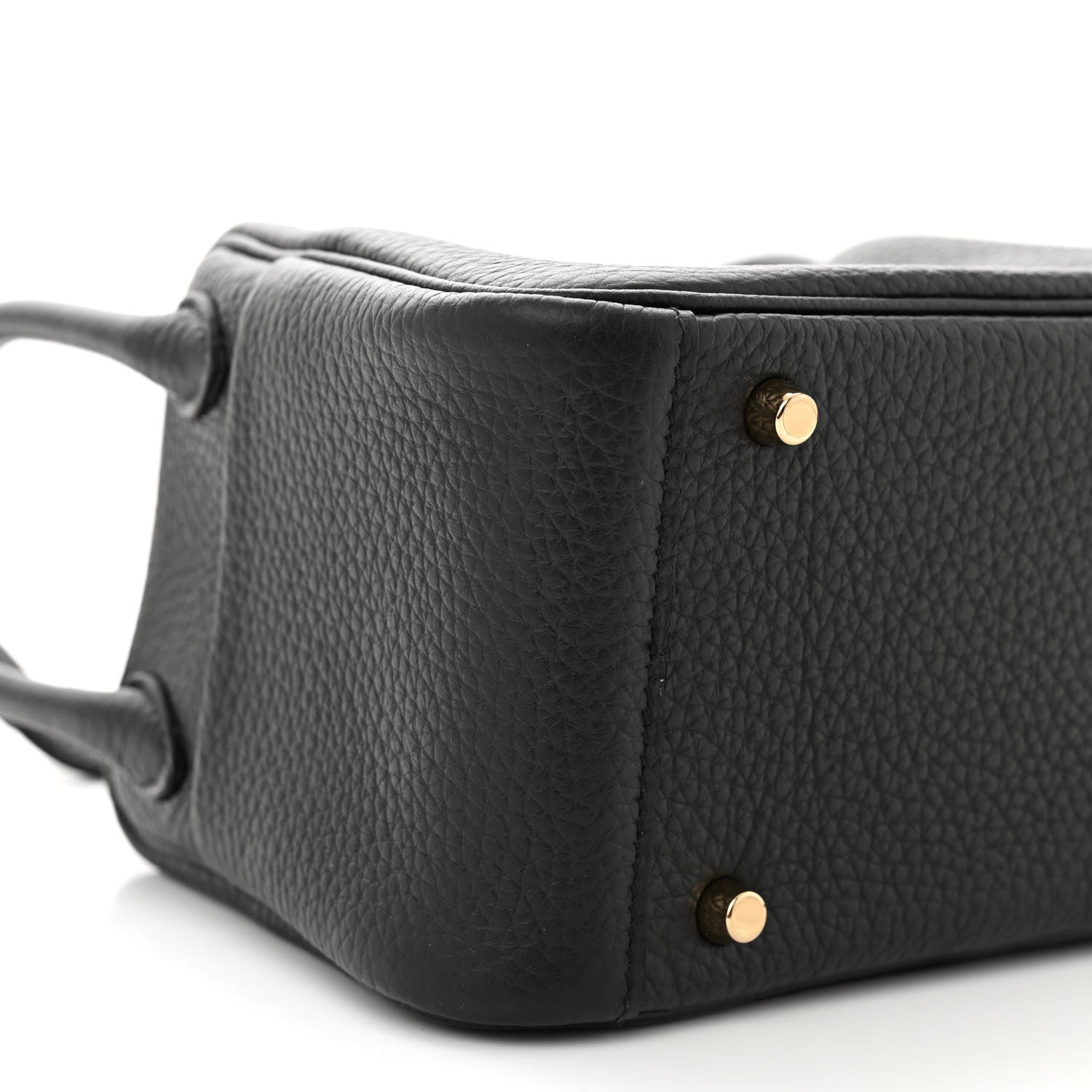 Hermes Taurillon Clemence Mini Lindy 20 Black 10 of 11