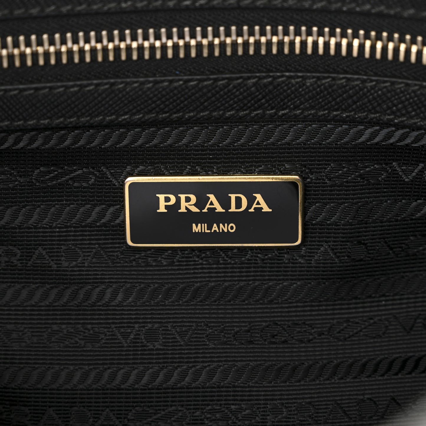 Saffiano Lux Bowler Black