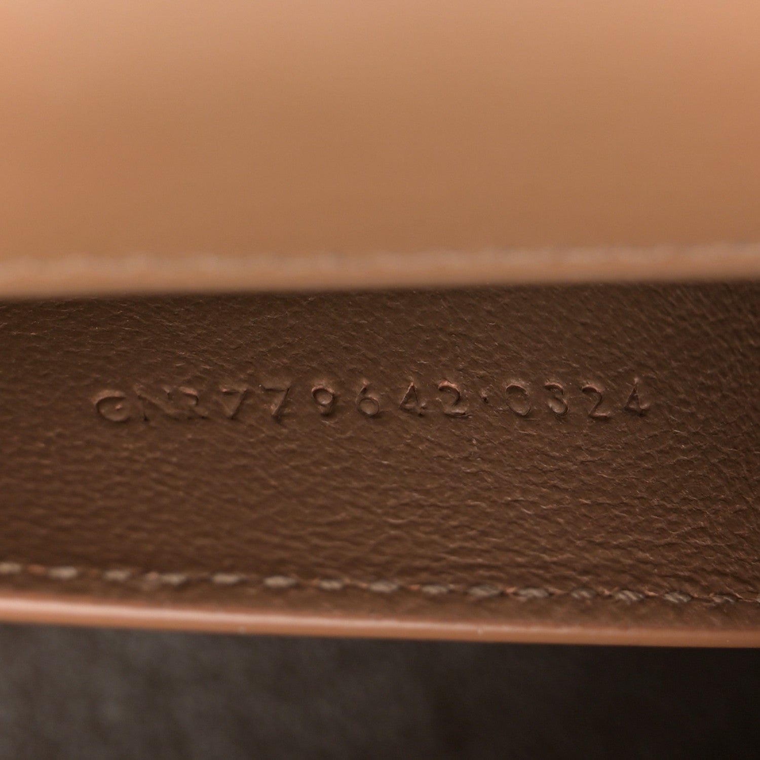 Saint Laurent Box Calfskin Mini Voltaire Shoulder Bag Dark Cork 7 of 11