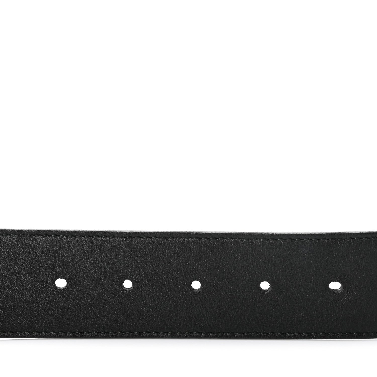 Gucci Calfskin Double G 40mm Belt 75 30 Black 3 of 5