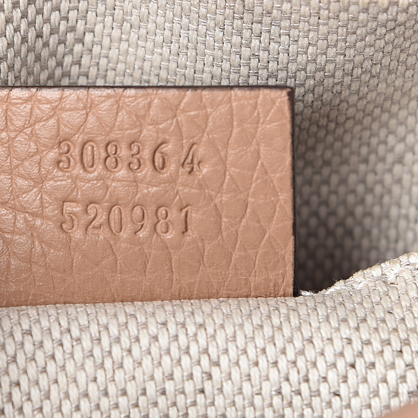 Pebbled Calfskin Small Soho Disco Bag Camelia
