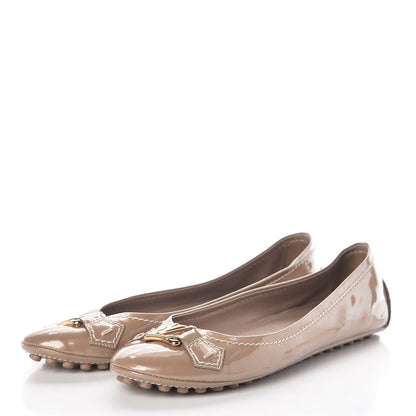 Louis Vuitton Patent Calfskin Oxford Ballerina Flats 36.5 Rose Poudre 4 of 12