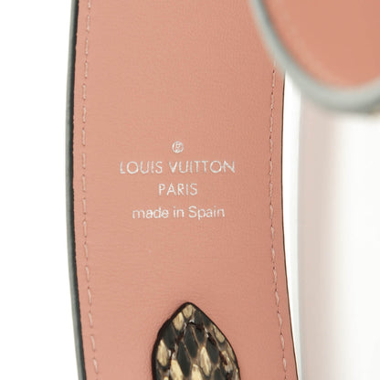 Louis Vuitton Snakeskin Bandouliere Shoulder Strap Natural 3 of 6