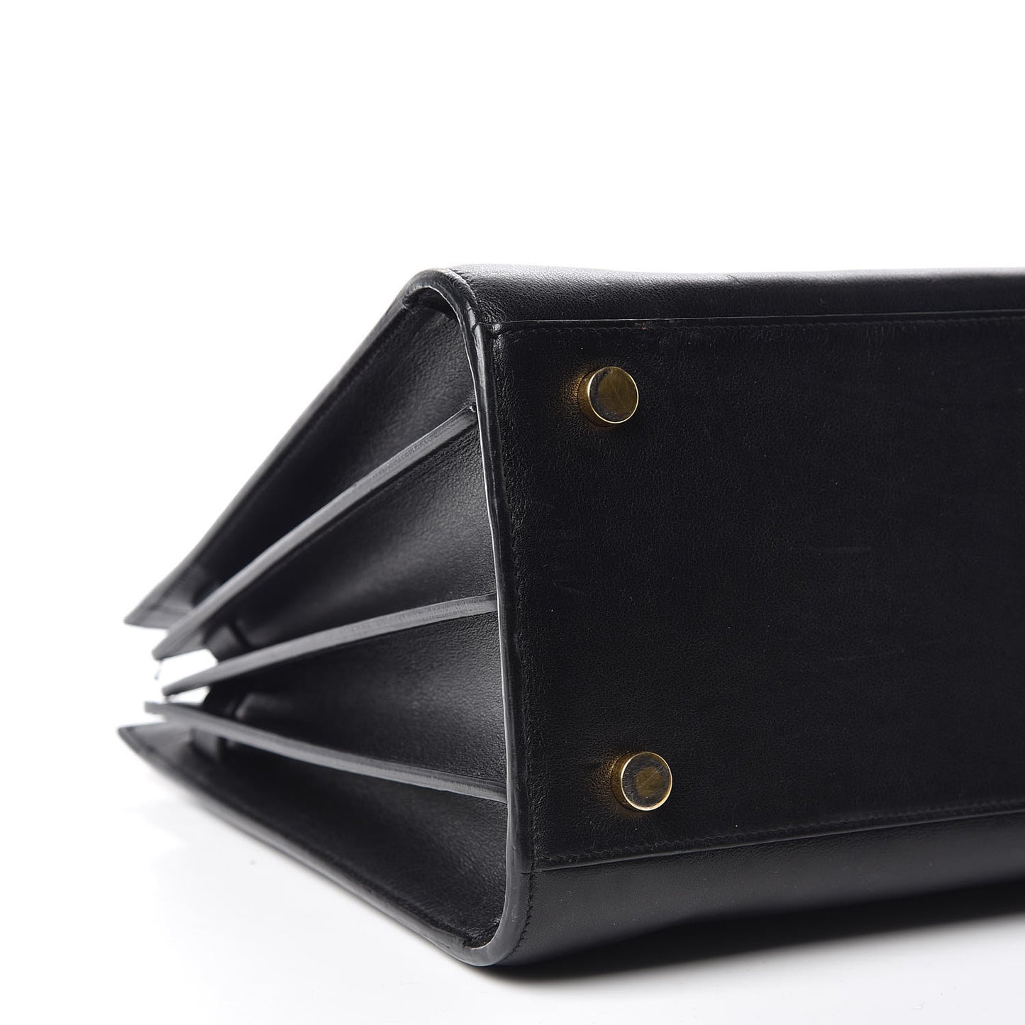 Calfskin Small Sac De Jour Black