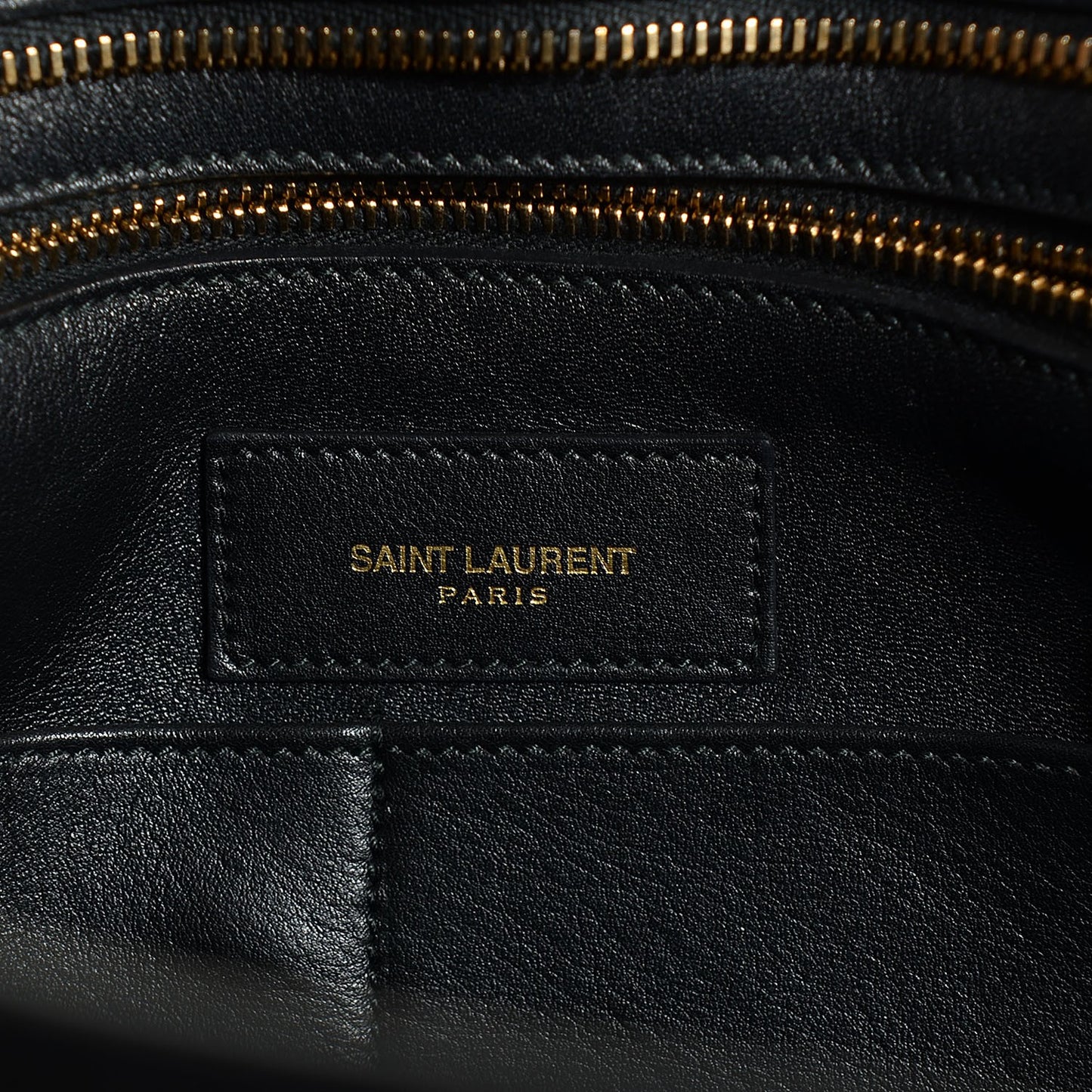 Calfskin Medium Classic Y Cabas Black