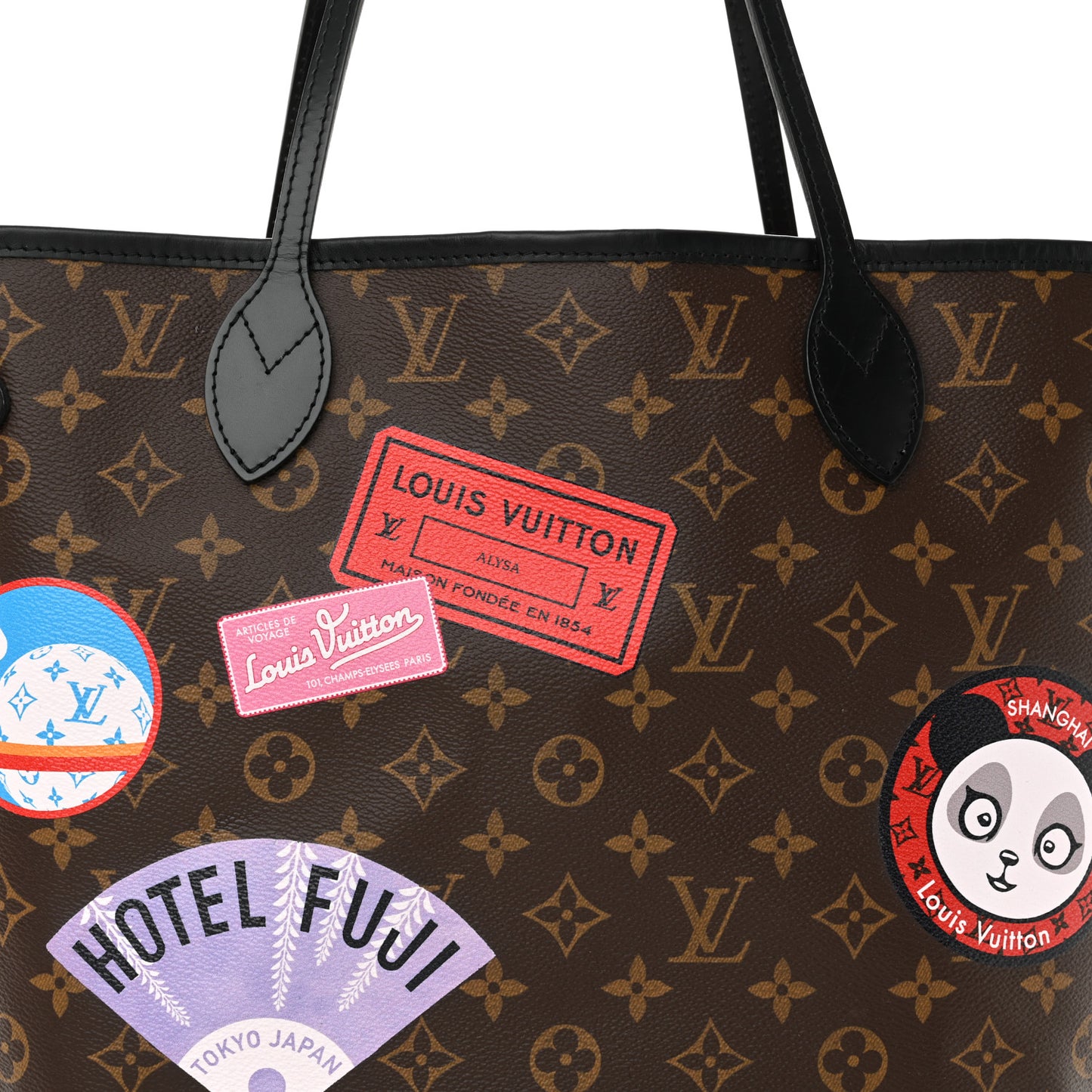 Monogram My LV World Tour Neverfull MM