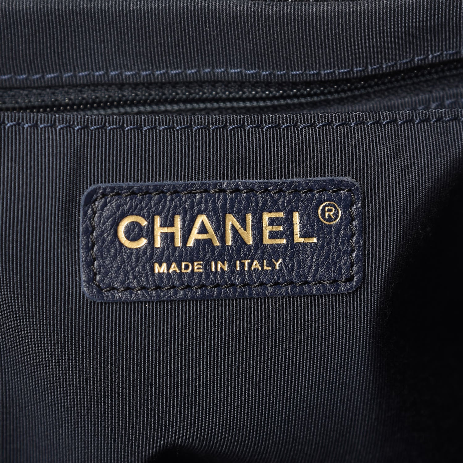 Chanel Washed Denim Quilted Small Urban Spirit Drawstring Bag Dark Blue 6 of 9