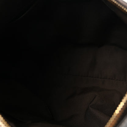 Gucci Monogram Medium D Gold Ring Hobo Dark Brown 5 of 10