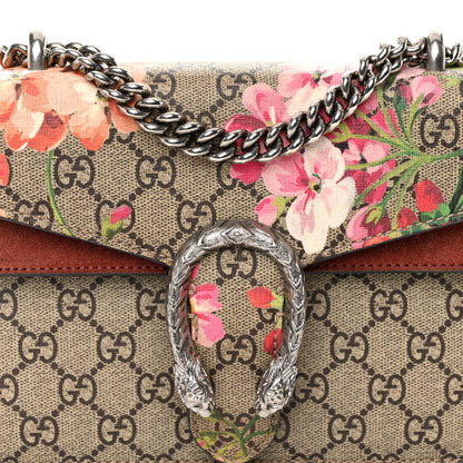 Gucci GG Supreme Monogram Blooms Mini Dionysus Shoulder Bag Beige Multicolor Dry Rose 7 of 11
