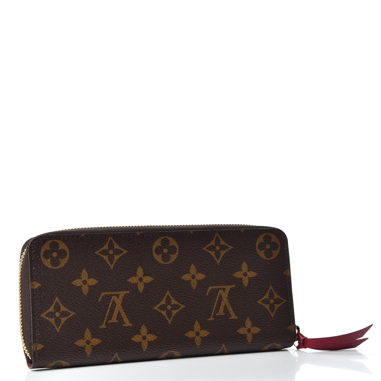 Monogram Clemence Wallet Fuchsia