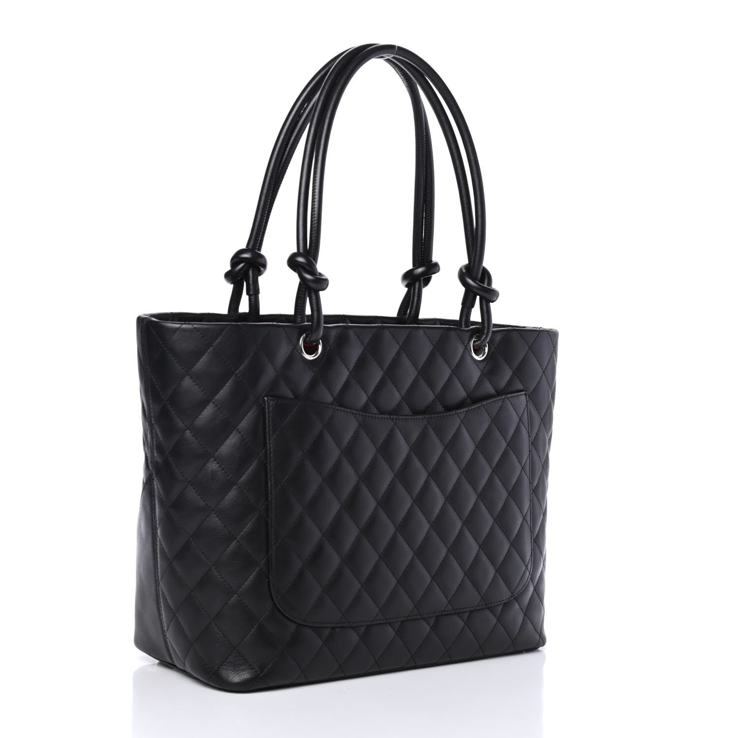 Chanel Calfskin Quilted Large Cambon Tote Black 2 of 4