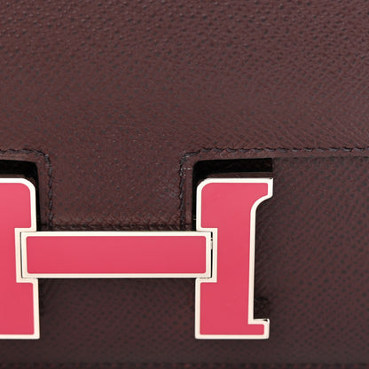 Hermes Epsom Enamel Constance 18 Rouge Sellier Framboise 13 of 14