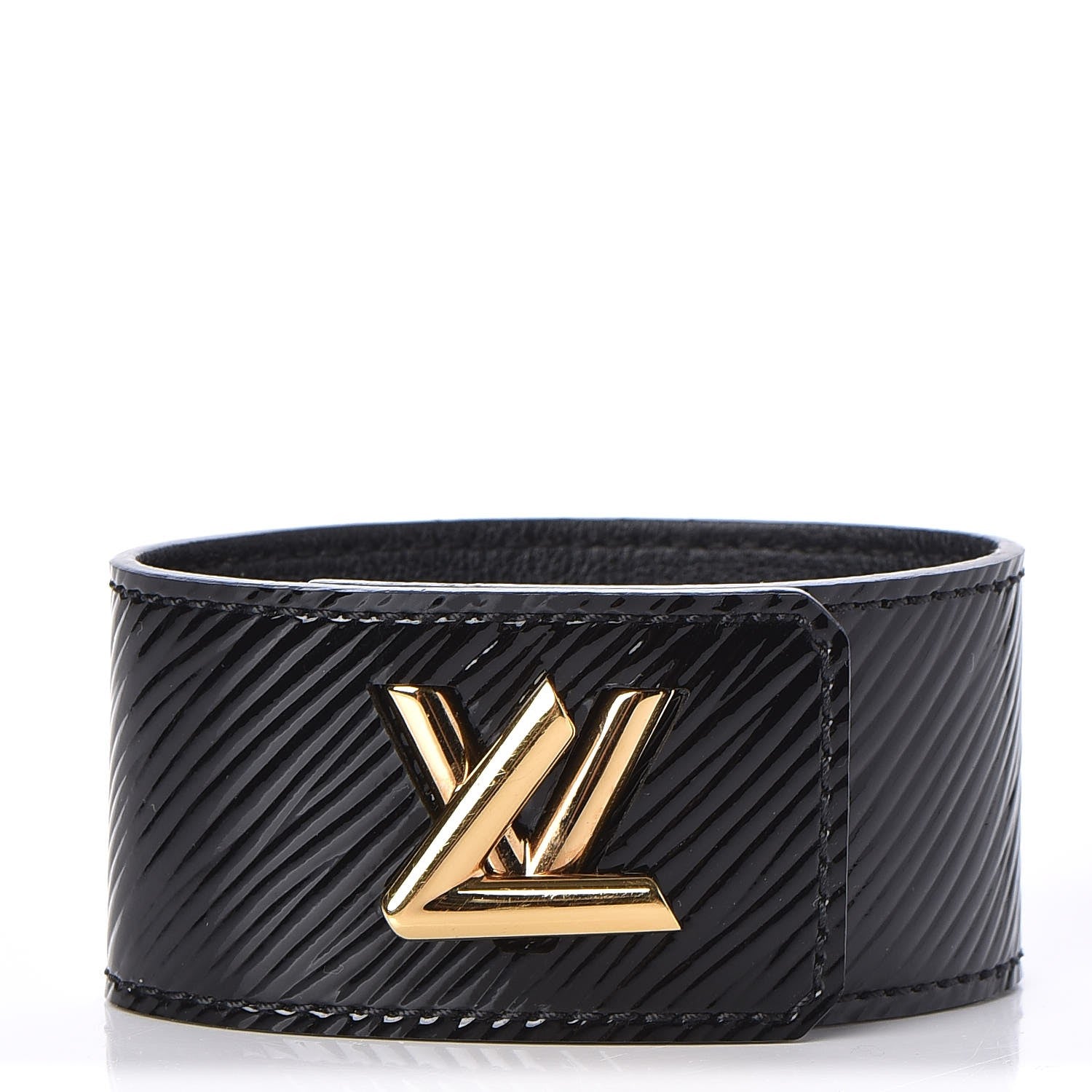 Louis Vuitton Epi Electric Twist It Cuff 19 Black 1 of 6