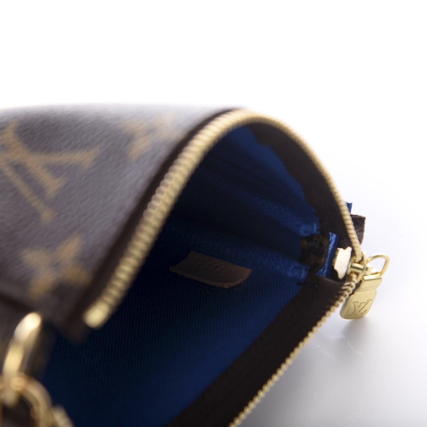 Louis Vuitton Monogram 2019 Christmas Animation Mini Venice Pochette Accessories Blue 5 of 8