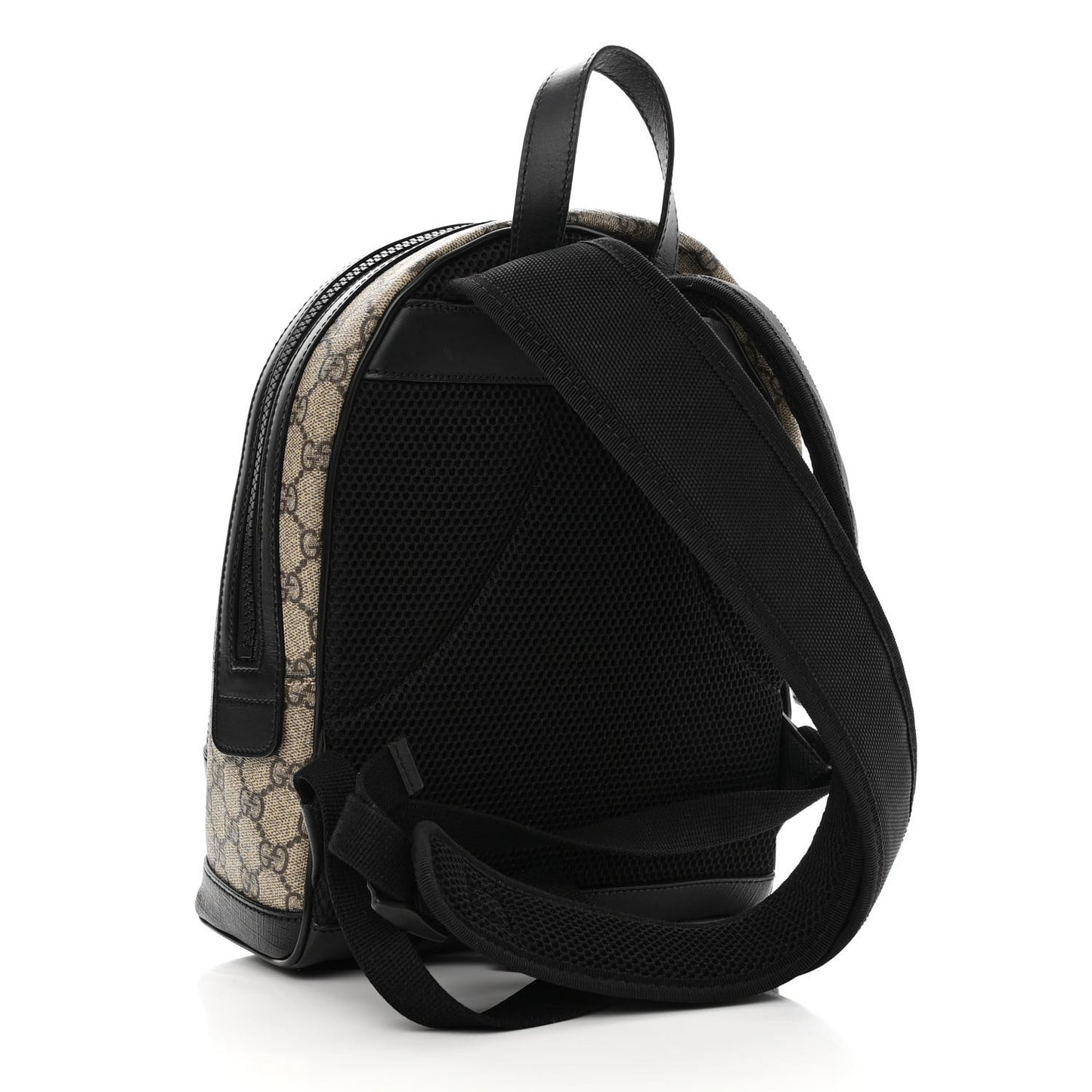 GG Supreme Monogram Small Eden Day Backpack Black