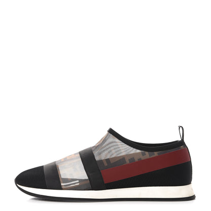 Fendi Technical Mesh FF Sneakers 40 Tobacco Red 1 of 9