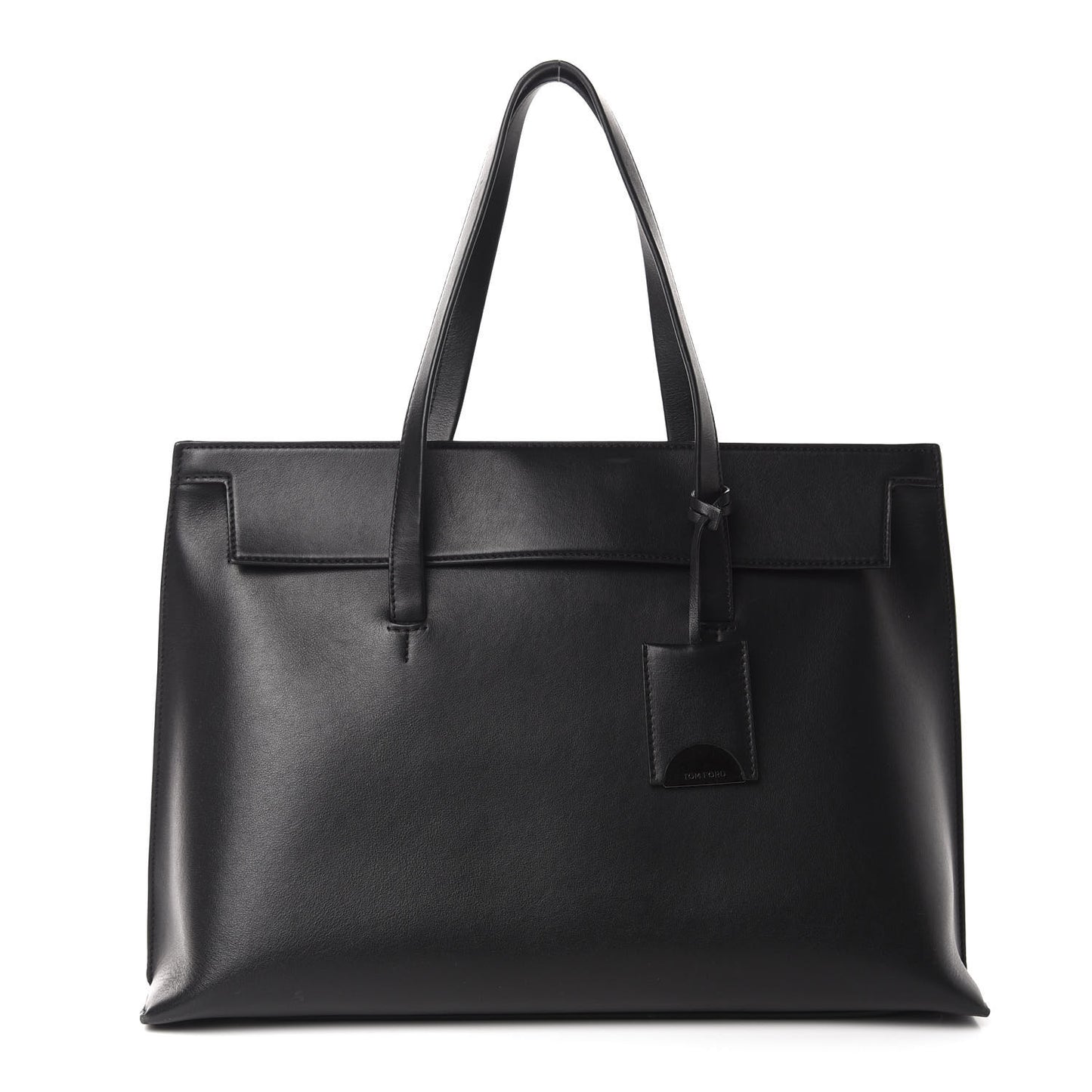 Calfskin Serena Tote Black