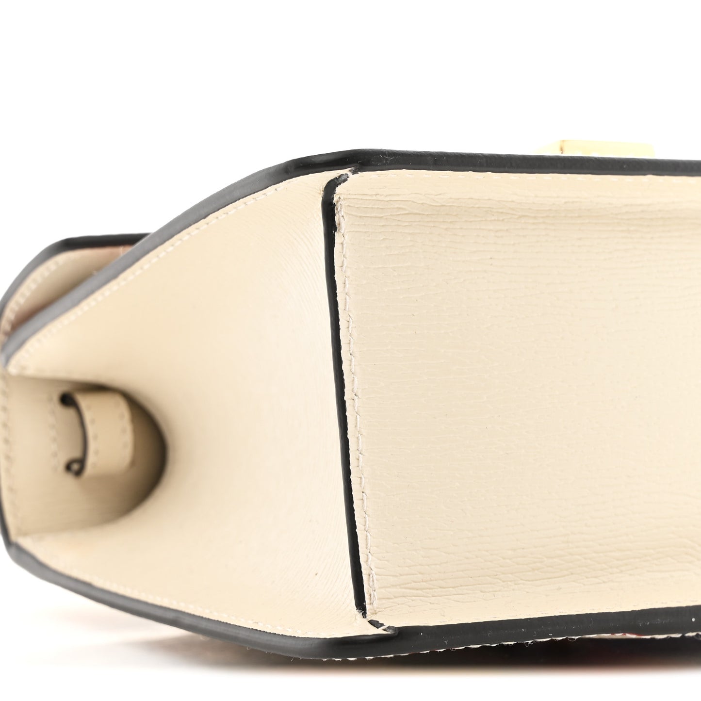 Calfskin Valentine's Day Exclusive Mini Sylvie Top Handle Bag Ivory
