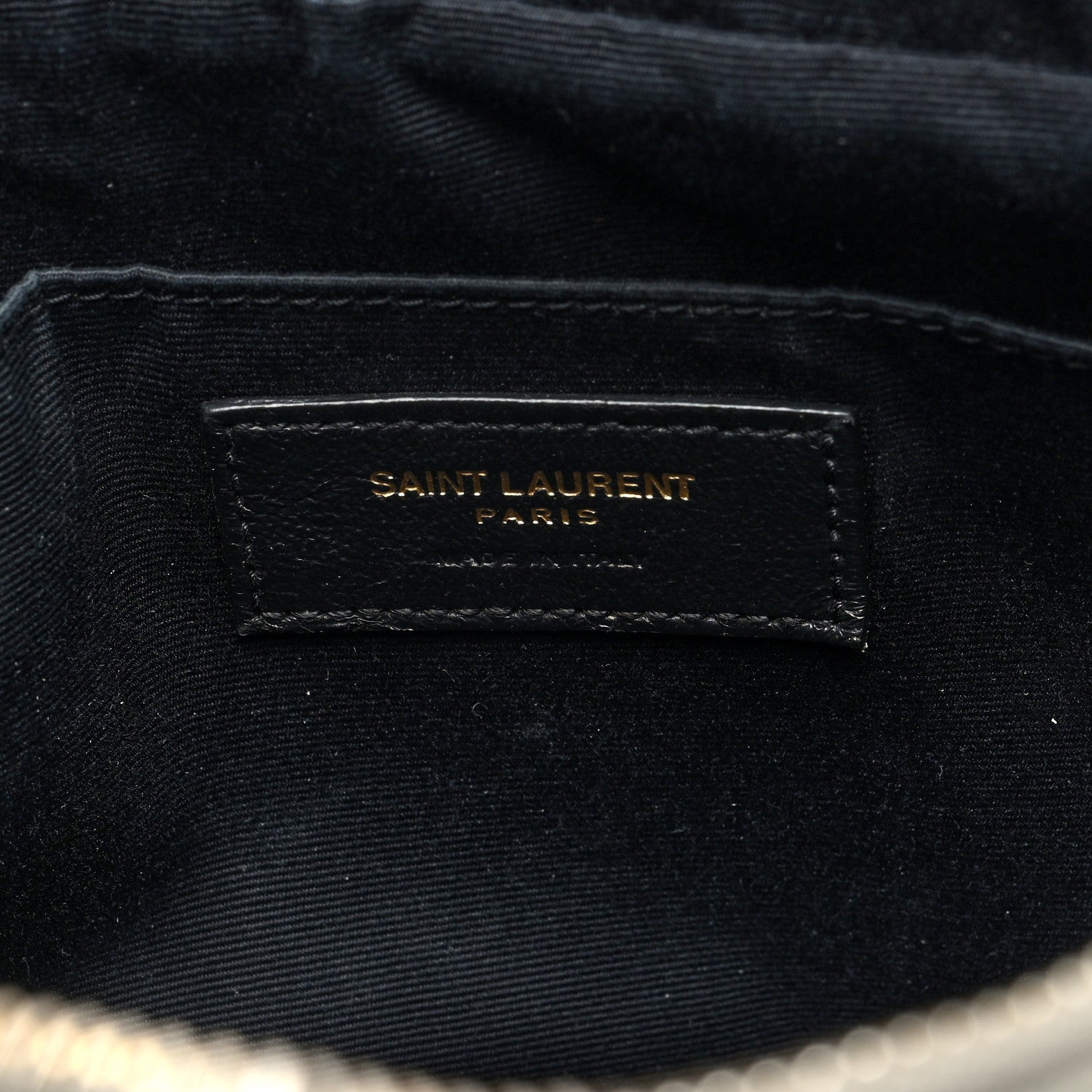 Saint Laurent Calfskin Matelasse Monogram Lou Camera Bag Fog 6 of 9