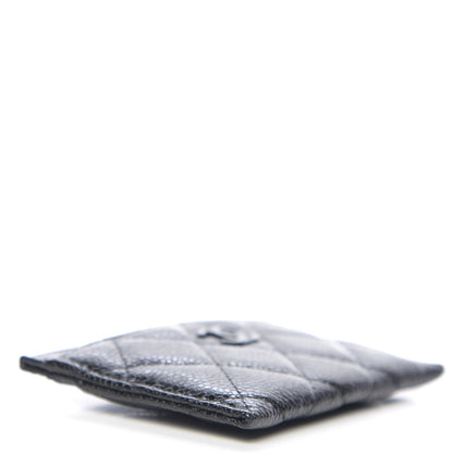 Chanel Caviar Quilted Incognito Card Holder Black 3 of 8