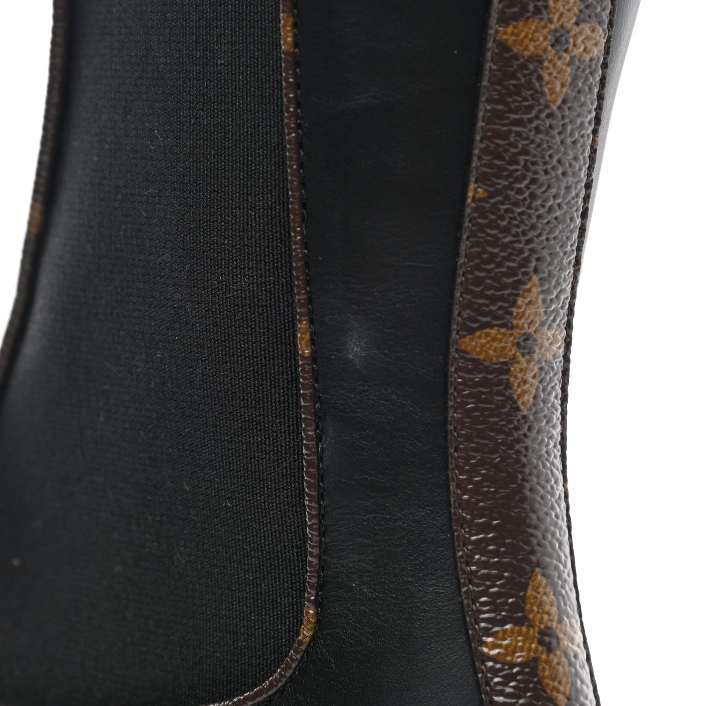 Calfskin Monogram Beaubourg Ankle Boots 38 Black