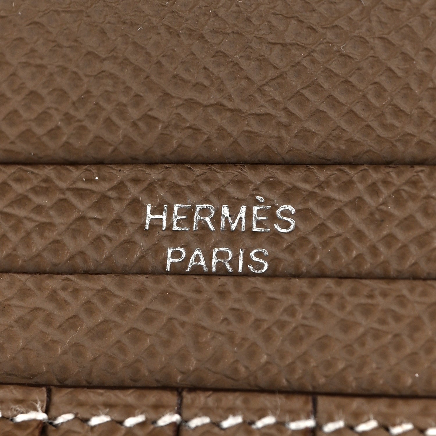 Hermes Epsom Bearn Compact Wallet Etoupe 6 of 7