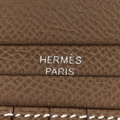Hermes Epsom Bearn Compact Wallet Etoupe 6 of 7
