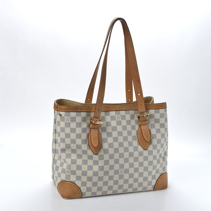 Louis Vuitton Damier Azur Hampstead MM 2 of 9
