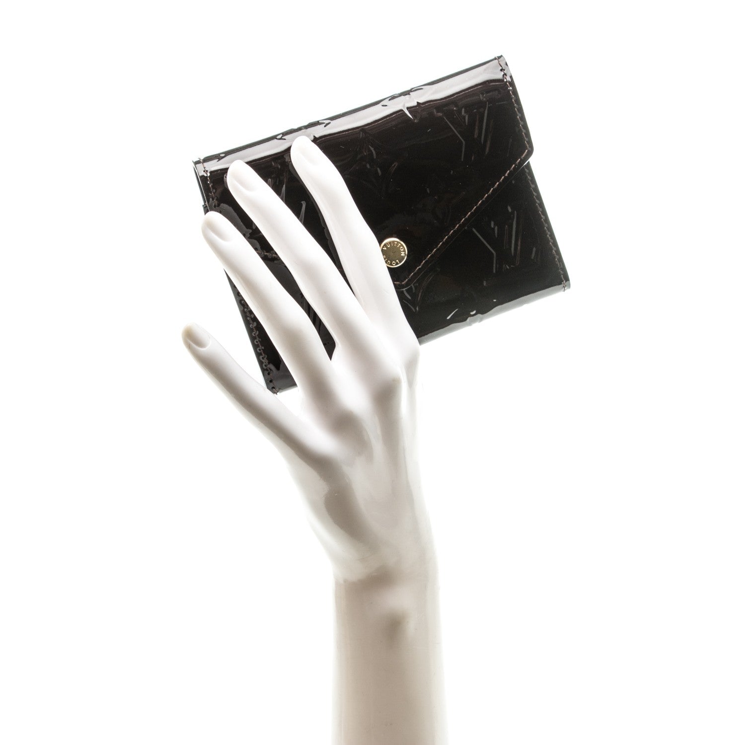 Louis Vuitton Vernis Victorine Wallet Amarante 2 of 7