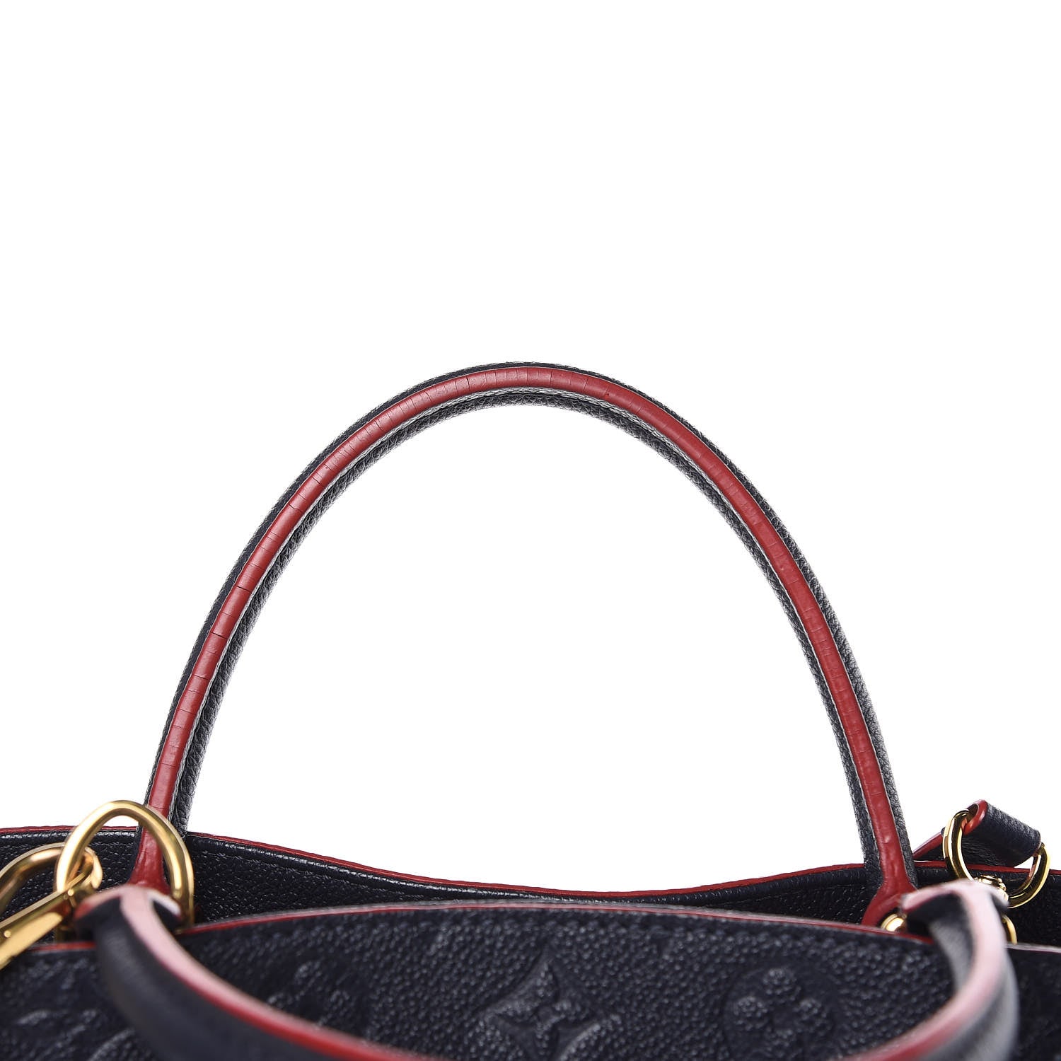 Louis Vuitton Empreinte Montaigne MM Marine Rouge 9 of 9