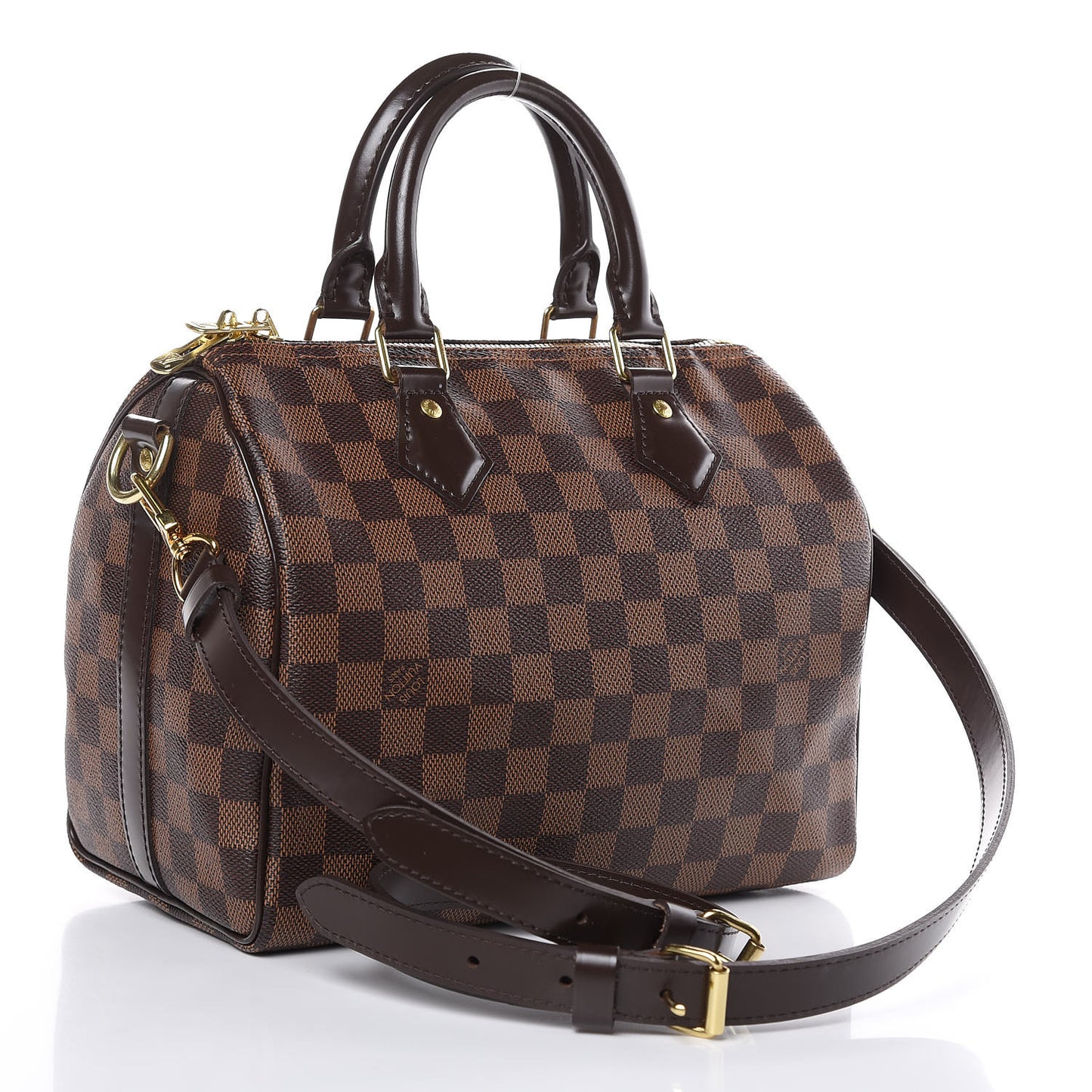 Damier Ebene Speedy Bandouliere 25