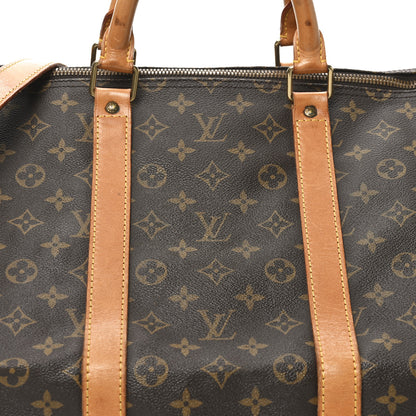 Louis Vuitton Monogram Keepall Bandouliere 55 7 of 10