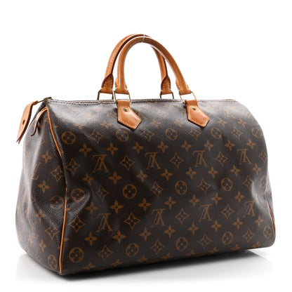 Louis Vuitton Monogram Speedy 35 5 of 23