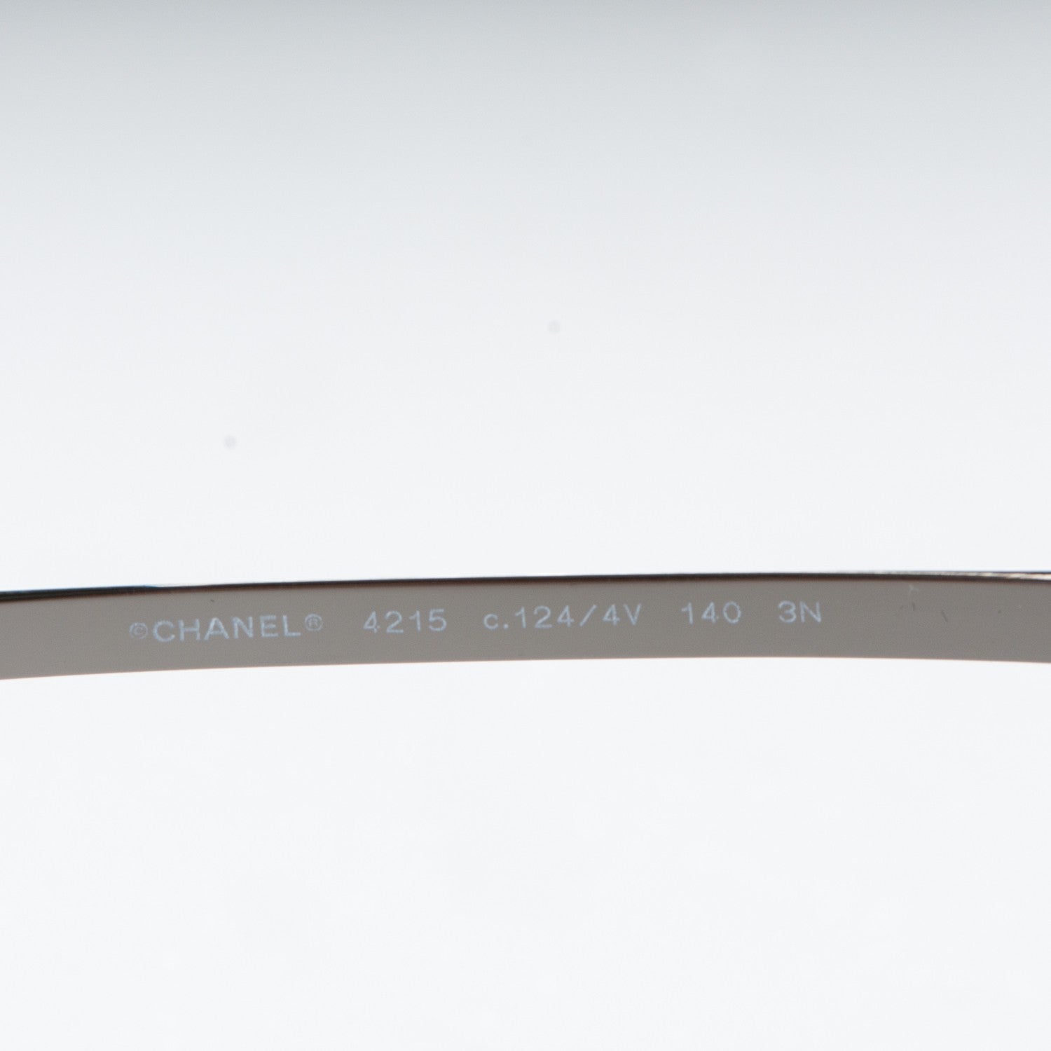 Chanel Shield Runway Sunglasses 4215 Silver Blue Mirror 5 of 10