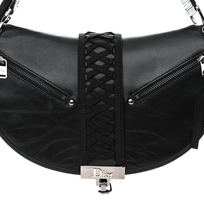 Christian Dior Lambskin Admit It Hobo Black 9 of 14