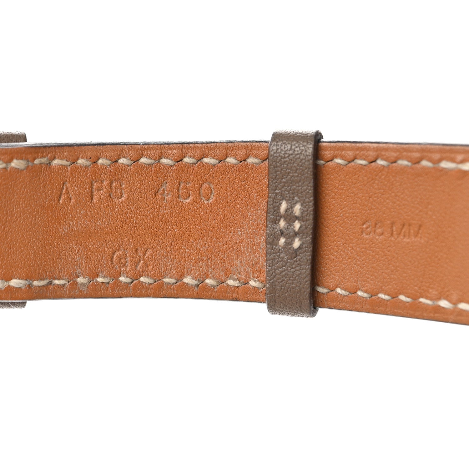 Hermes Swift 38mm Apple Watch Band Etoupe 4 of 6