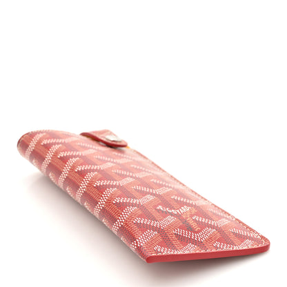 Goyard Goyardine Montmartre Glasses Case Red 4 of 7