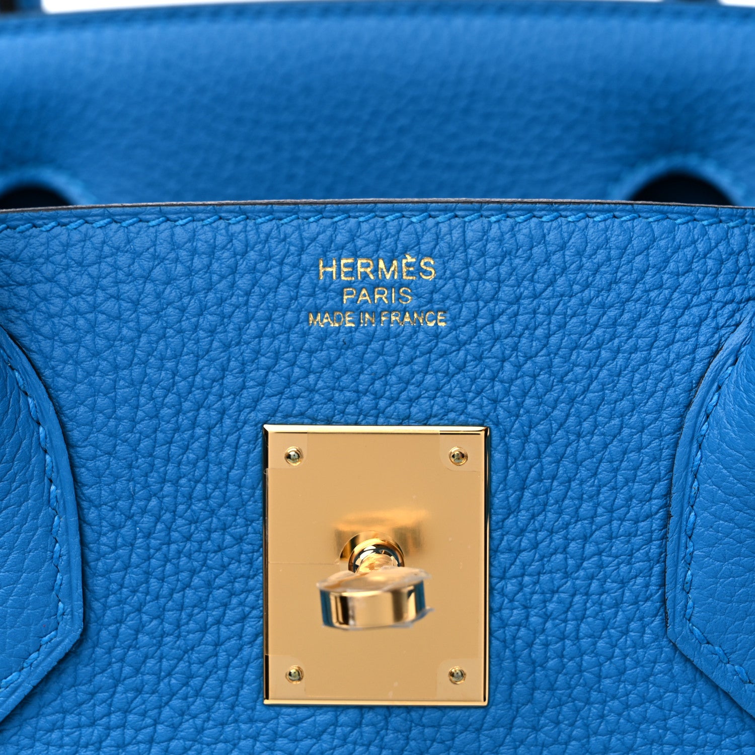 Hermes Togo BIRKIN 30 Bleu Zanzibar 6 of 10