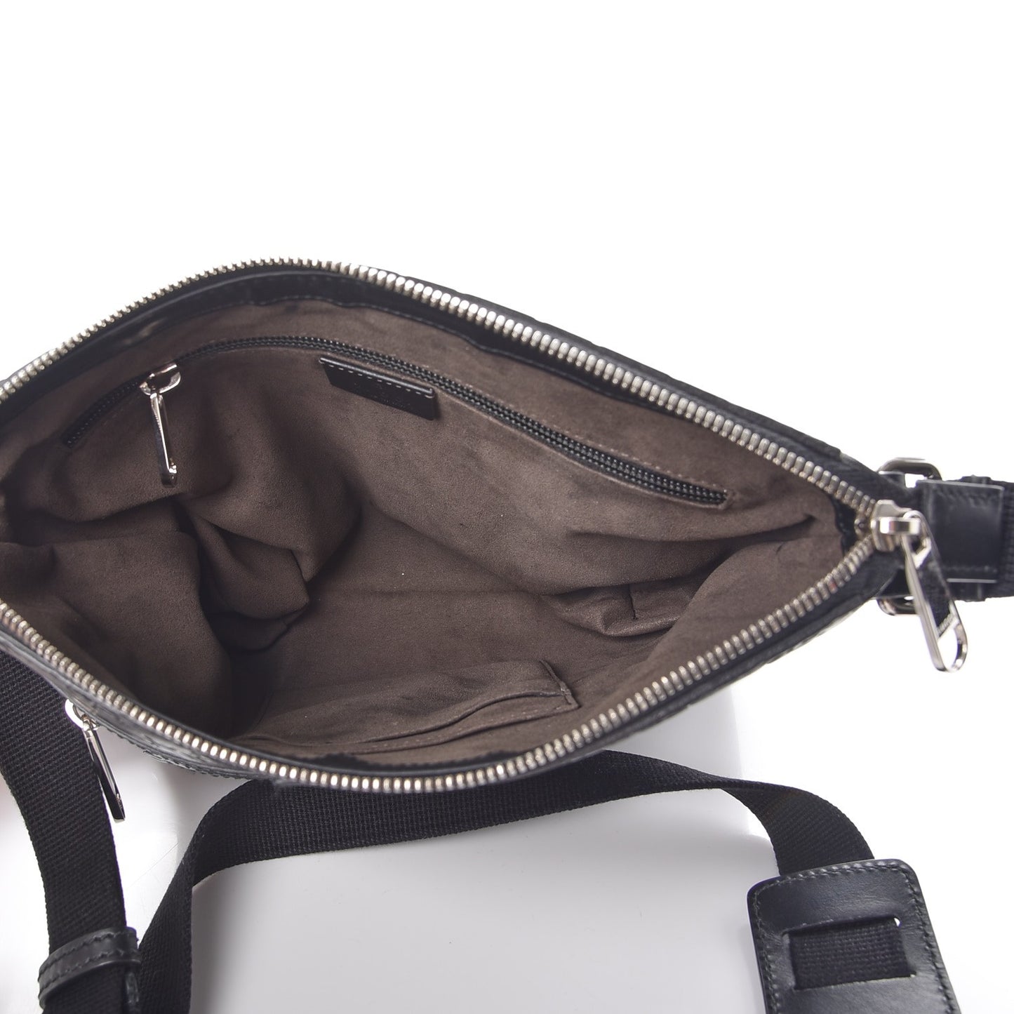 Guccissima Signature Small Messenger Bag Black