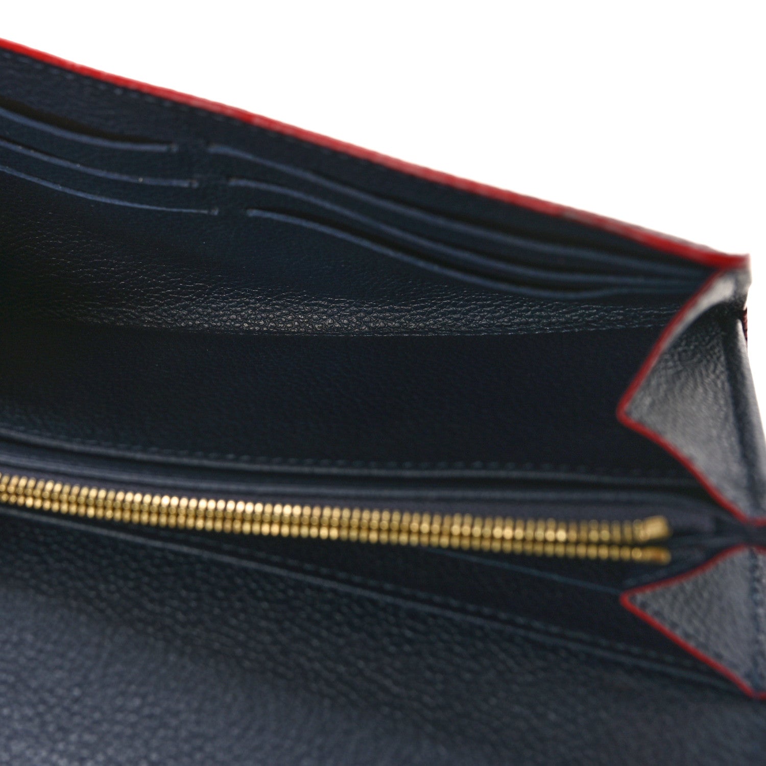 Louis Vuitton Empreinte Sarah Wallet NM Marine Rouge 6 of 9