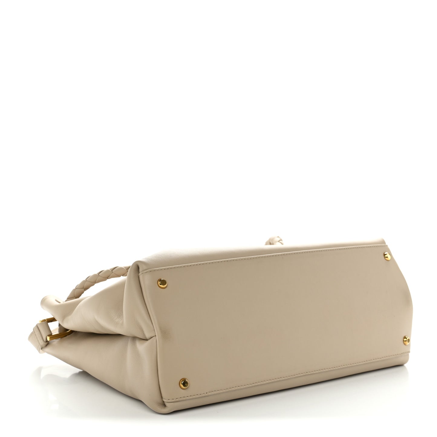Silky Calfskin Medium Ciao Ciao Ecru