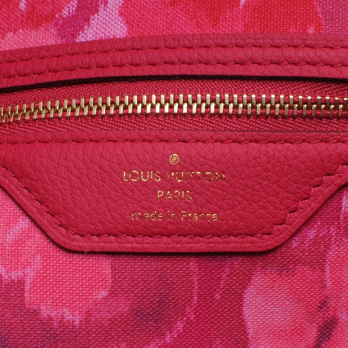 Monogram Articles de Voyage Ikat Neverfull GM Rose Indien