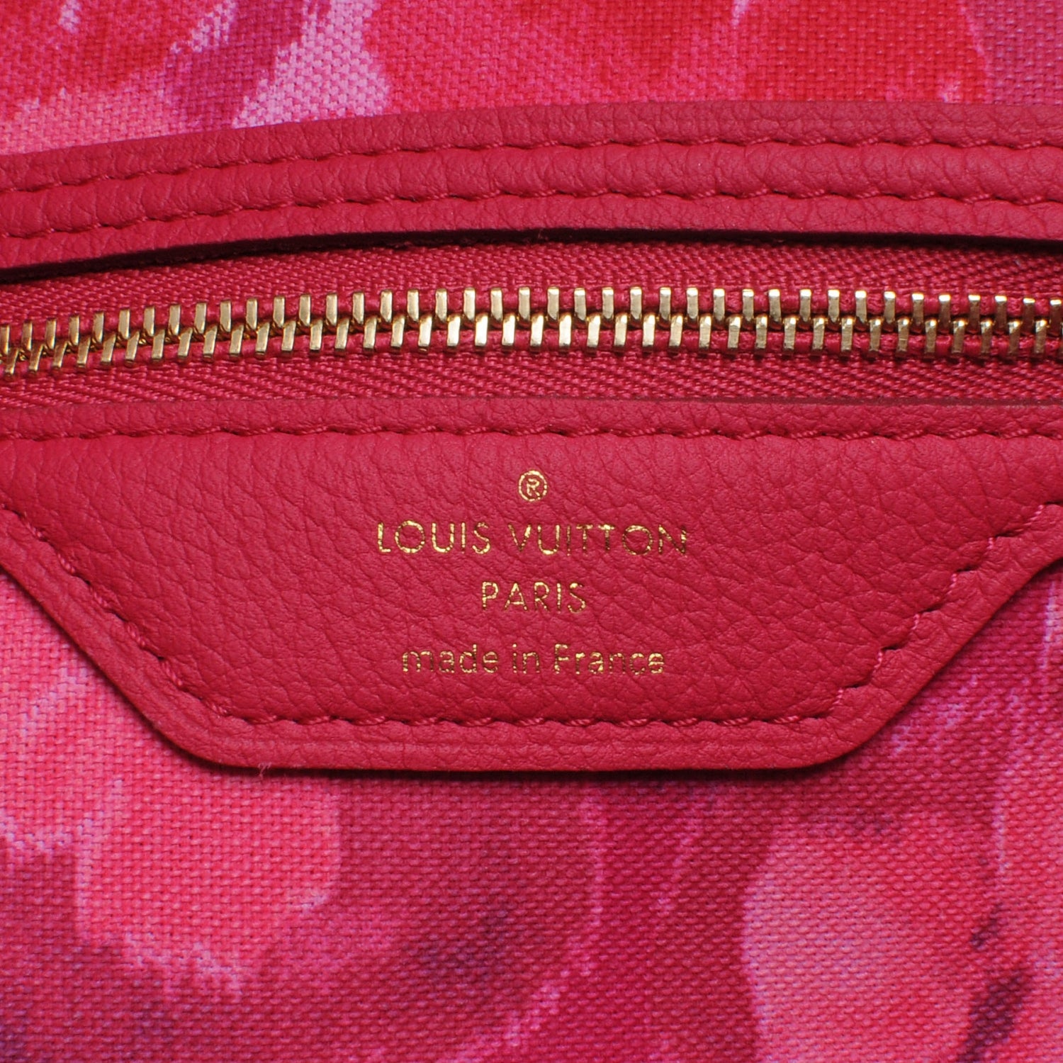 Louis Vuitton Monogram Articles de Voyage Ikat Neverfull GM Rose Indien 6 of 7