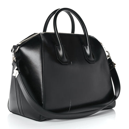 Givenchy Shiny Lord Calfskin Medium Antigona Black 3 of 12