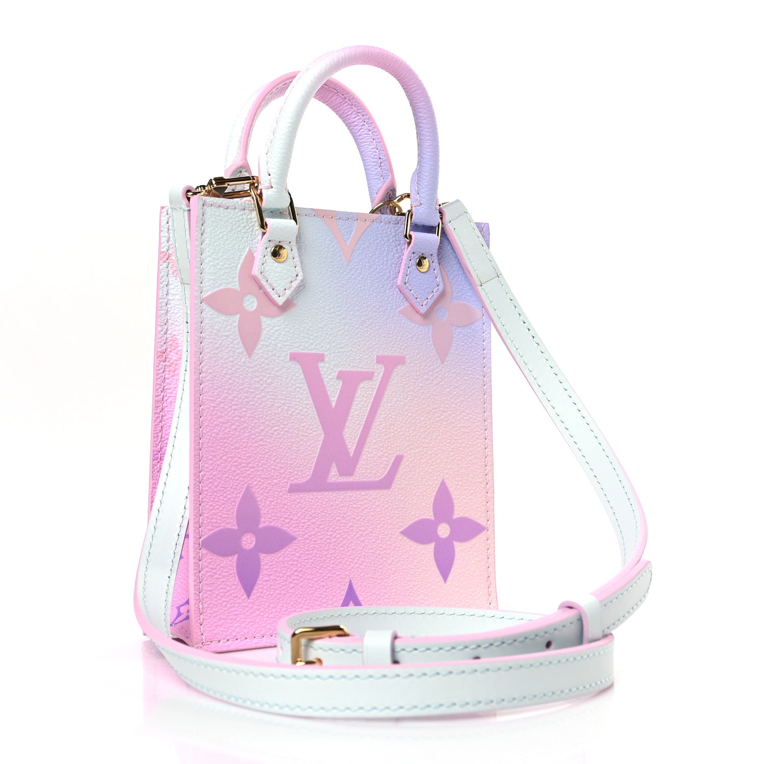 Louis Vuitton Monogram Giant Spring In The City Petit Sac Plat Sunrise Pastel 3 of 9