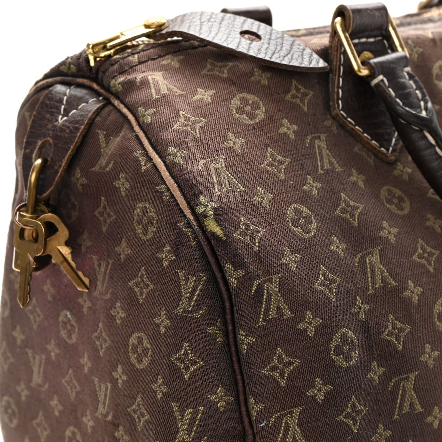 Louis Vuitton Mini Lin Speedy 30 Ebene 17 of 20