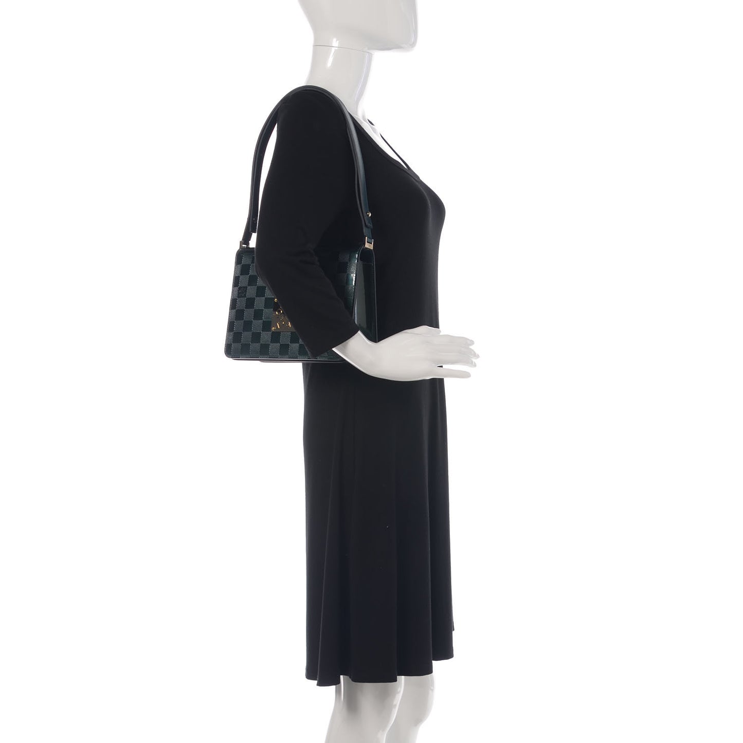 Damier Vernis Cabaret Bag Blue